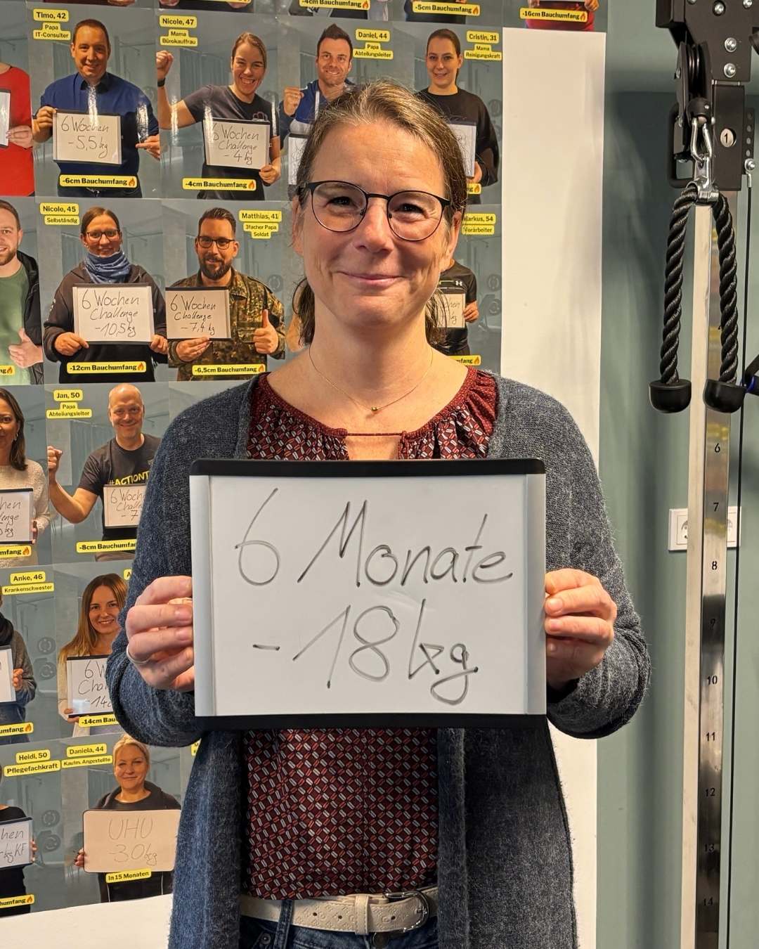 Damaris, 46 J. − 18 kg in 6 Monaten